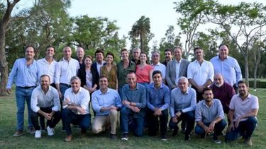ENCUENTROS. La liga de intendentes se viene reuniendo con regularidad..