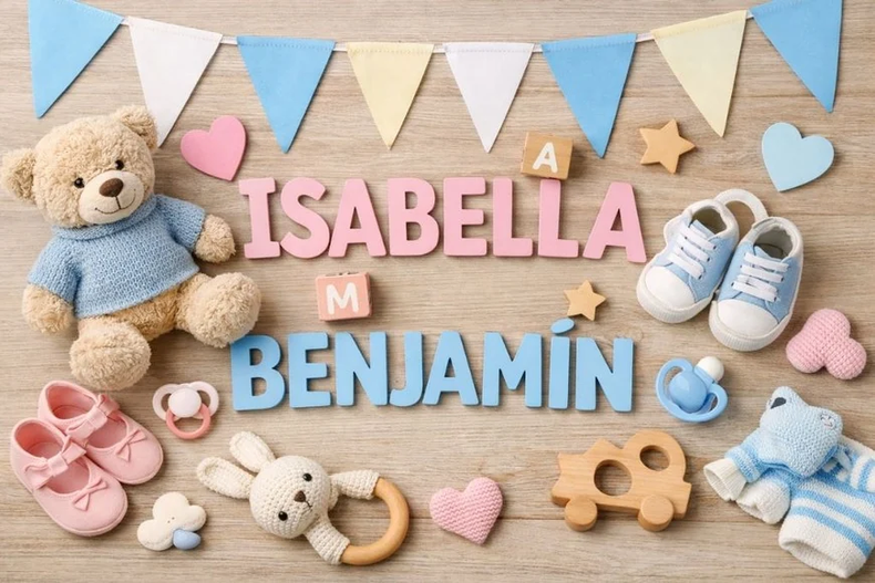 Isabella y Benjamín ocupan los primeros puestos. (ellitoral.com).