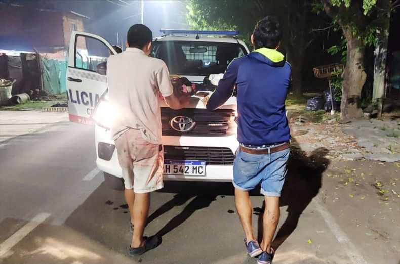 Uno de los detenidos cuenta con antecedentes por robo en la vía pública.&nbsp;