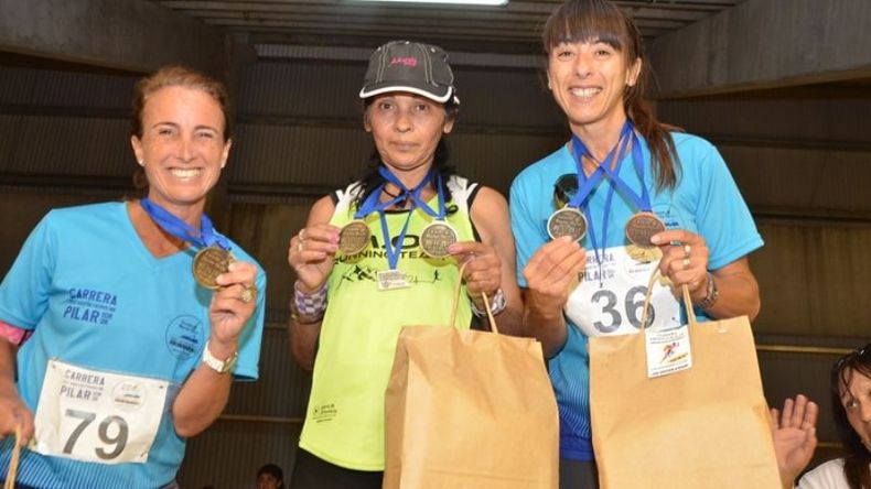 DAMAS. Bivort, Bustos y Franco, las mejores de los 10 kilómetros..