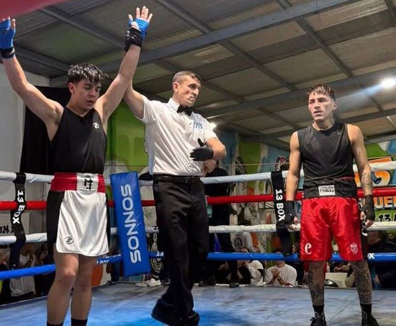 EN TIGRE. Luis Mart&iacute;nez venci&oacute; por puntos a Jos&eacute; Camacho.