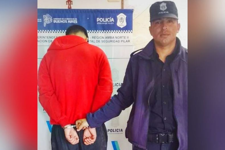 El detenido tiene 20 años y es oriundo de Presidente Derqui.&nbsp;