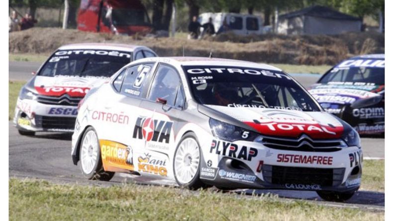 El C4 de Rossi, ayer, en el Cabalén..