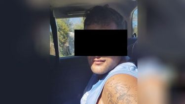 DE VUELTA A LA CÁRCEL. El detenido acababa de salir de prisión tras 8 años. Estaba armado..