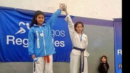 Sonia Malaquías(izq.) competirá en Taekwon-do..