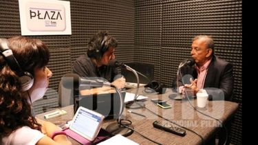 PROPUESTAS. Zúccaro cerró el ciclo Los candidatos en Plaza, por el que pasaron los cinco postulantes que competirán en las elecciones del domingo..