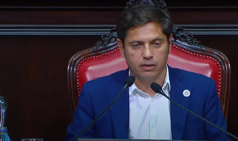 LEGISLATURA. Kicilliof repasó las consecuencias del ajuste de Milei.