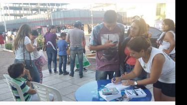 LAS PLAZAS. Escenario de la campaña de adhesiones..