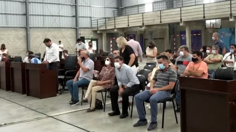 MAYORÍA. El Concejo aprobó las tasas en la última sesión antes de la asunción de los nuevos ediles..