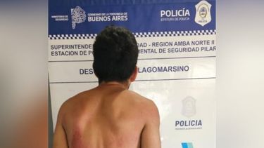 El detenido fue sorprendido por la policía dentro de la vivienda de una jubilada.