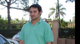 Walter García, uno de los vecinos que impulsó el sistema para el barrio..