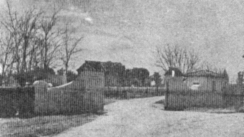 La entrada a Tortugas en la década del 40..
