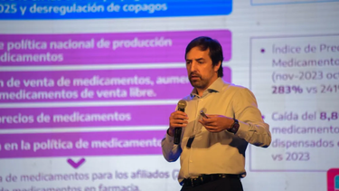 RECLAMO. El ministro de Salud bonaerense, Nicolás Kreplak encabezó la denuncia.