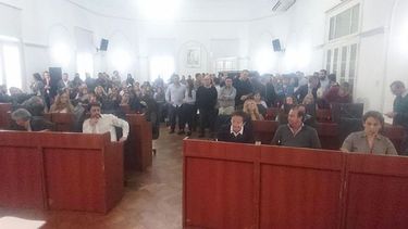 SESIÓN. Con ausencias, el Concejo debatió las cuentas del gobierno..