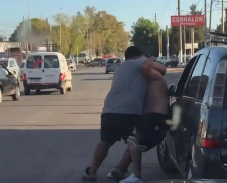 La pelea ocurrió en Ruta 26 y Belice, localidad de Luis Lagomarsino.&nbsp;