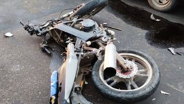 El accidente de tránsito se registró en Presidente Derqui, en las inmediaciones del Cementerio Municipal.&nbsp;