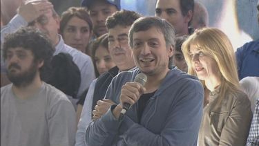 Máximo Kirchner encabeza un acto