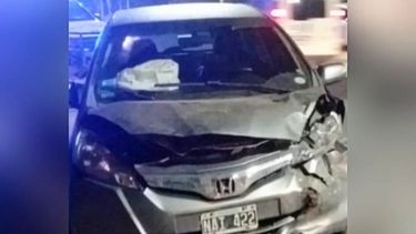 El choque dejó como saldo una nena lesionada, aunque fuera de peligro. .
