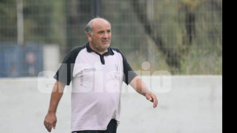 Oscar Santángelo, el último sábado en el Barraza..
