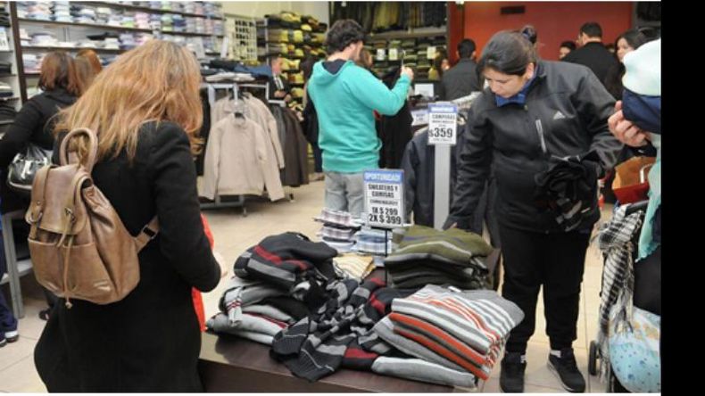 2% creció el rubro Indumentaria. Fue el de mayor aumento..