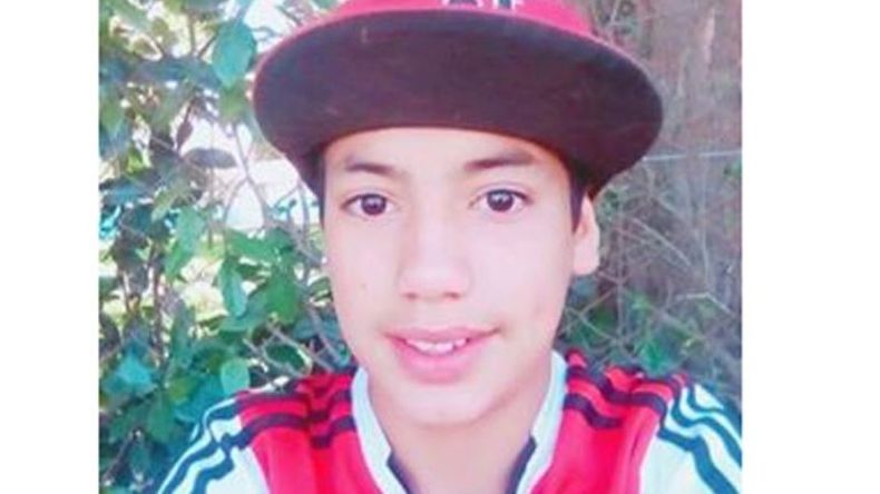 VÍCTIMA. Juan Gambini tiene 15 años y es de Del Viso. Esperan por su recuperación..
