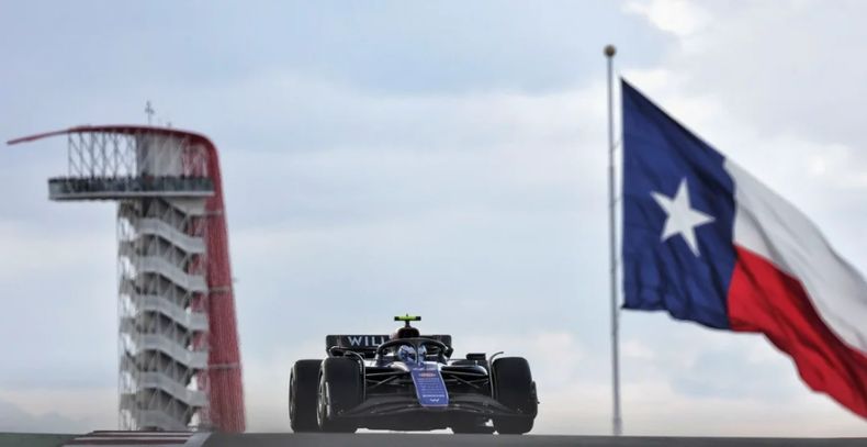 PROGRESO. Colapinto terminó 10º en Austin tras partir 15º en la final de F1.