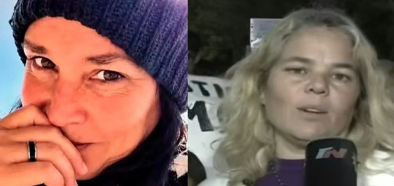 Mónica Ligorria, víctima de femicidio, y su hermana Nancy.