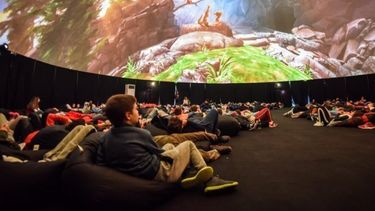 CINE INMERSIVO. La pantalla 360º será una de las atracciones del Parque Pilar. &nbsp;