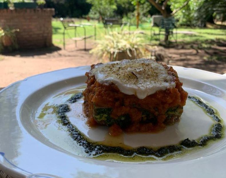 AL PLATO. La lasagna ahumada que se sirve en 1888.