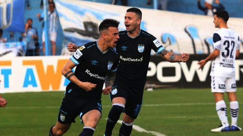 El grito veloz de Lotti (Foto: Atlético Tucumán).