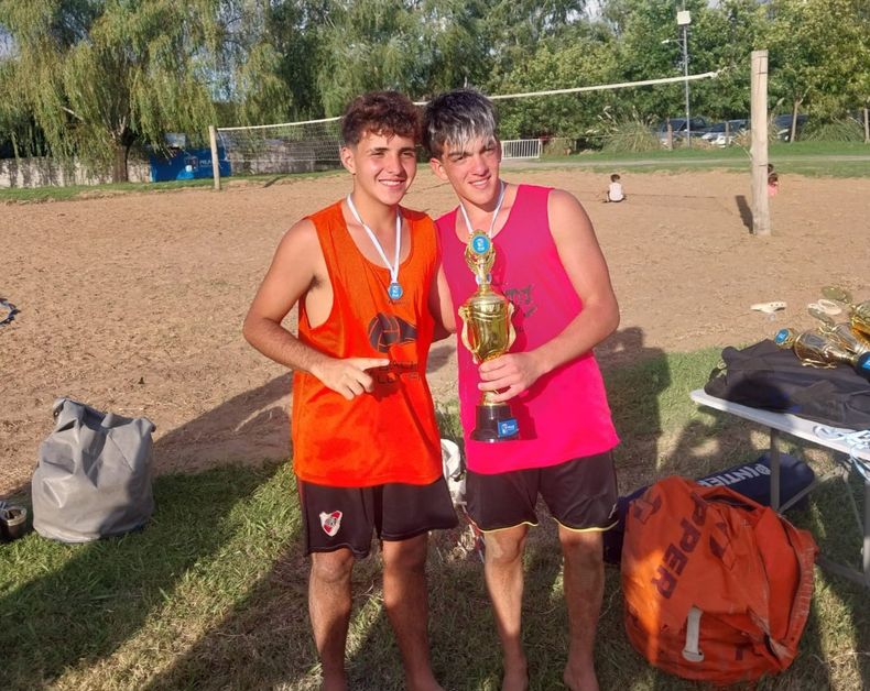 Tiziano Saffer y Maximiliano Morgioni se coronaron en la Sub 17.
