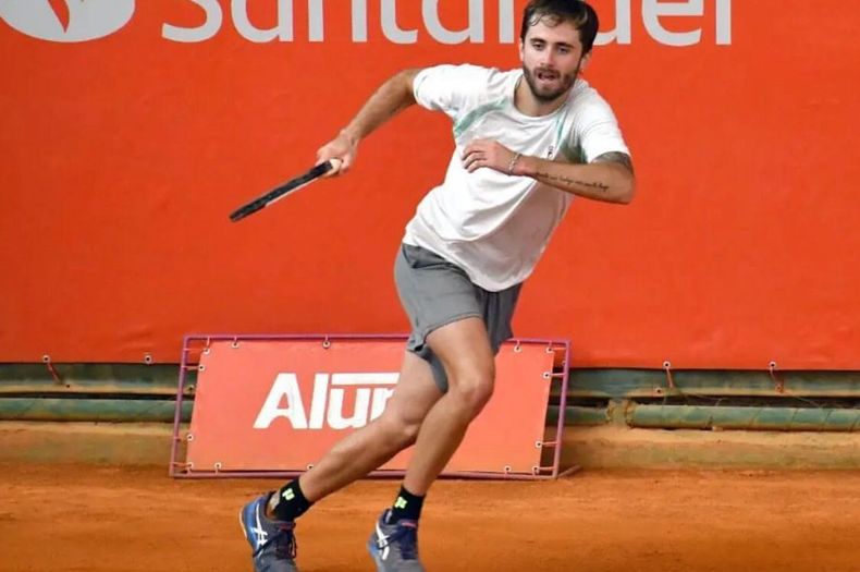 Lorenzo Gagliardo avanza en el M15 de Serbia.&nbsp;