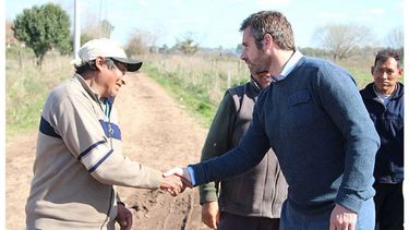 CAMPAÑA. Achával salió a buscar una nueva fuente de adhesiones..