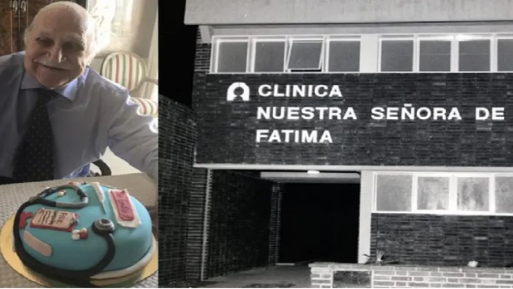 A los 100 años falleció el médico Emilio La Greca, fundador de la Clínica Fátima.