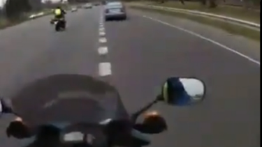 controles en panamericana: asi infraccionan a conductores sin patente