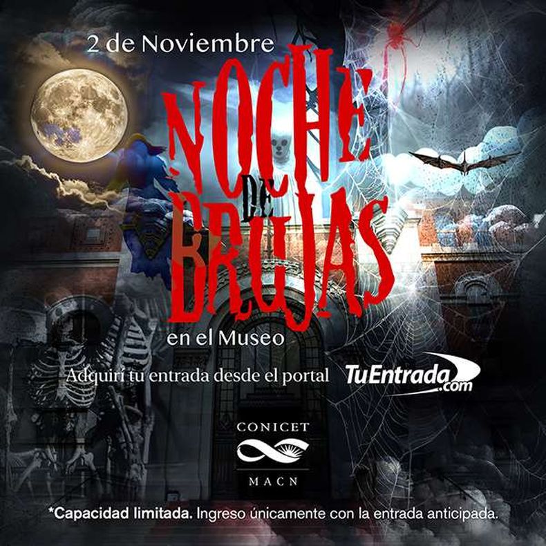 Halloween en el Museo Argentino de Ciencias Naturales. (macnconicet.gob.ar).