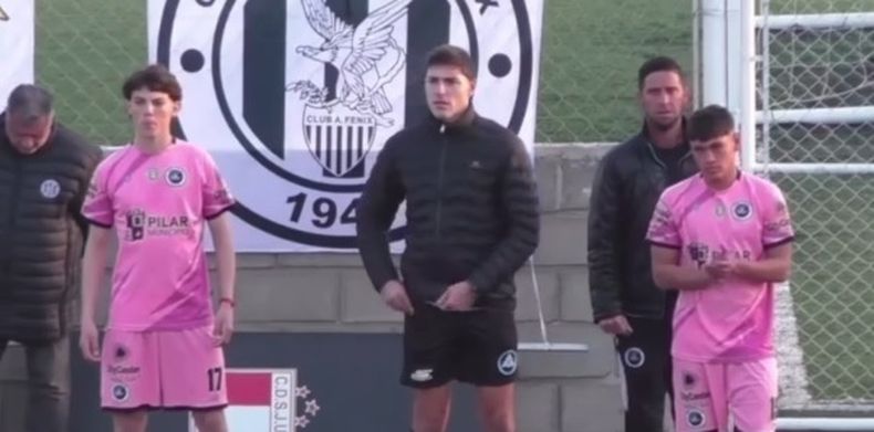 A LA CANCHA. Jerónimo Higuaín y Nicolás Escurra debutaron el sábado pasado ante Fénix.