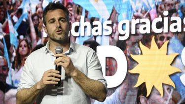 EMOCIONADO. Achával llamó a los militante a seguir trabajando de cara a octubre..