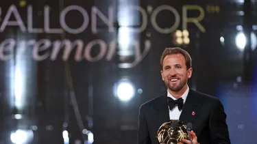 harry kane gano el balon de oro 2026 y messi termino quinto: todos los premiados