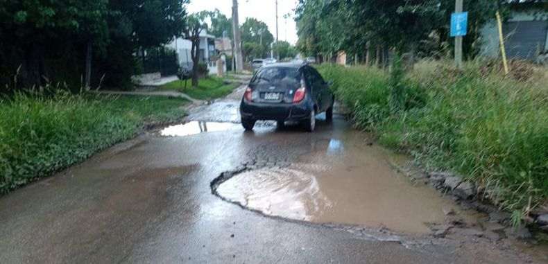 Teniente General Juan Domingo Perón, en Manuel Alberti, desde Yrigoyen hasta donde finaliza el partido y empieza Malvinas, está en un total abandono. Hicimos muchos reclamos (84030), baches enormes, pastizales y ramas de meses. Por favor vengan a los barrios. Pablo Sabbath / @Pabloklos.