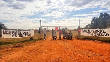 BASURALES. Los vecinos de Irizar reclamaron contra los basurales del Municipio..