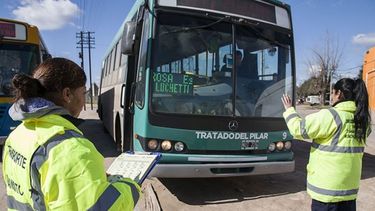 BONDI. El Municipio salió a controlar a la línea 501..