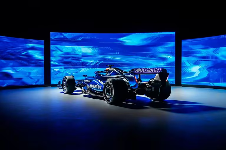 El Williams FW46 de Franco Colapinto. (Prensa Williams).