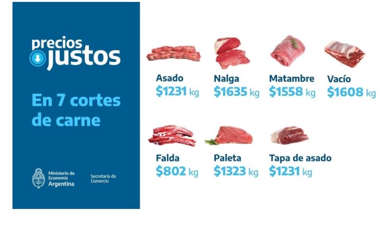 ASÍ QUEDARON. Los precios estarán vigentes hasta el 15 de agosto. &nbsp;