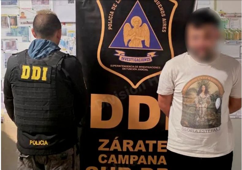 El abusador fue detenido cuando salía de su domicilio en Maquinista Savio.&nbsp;
