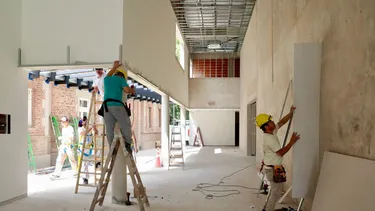 AVANZA. El nuevo edificio está en la etapa final de la construcción.