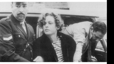 MARCHE PRESO. Robledo Puch, el día de su detención, en el año 1972..