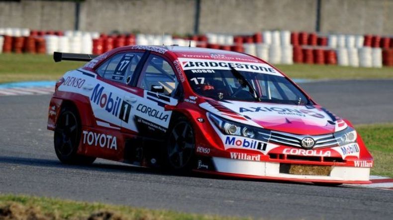 Rossi sostuvo el 3º puesto que había logrado en la clasificación..