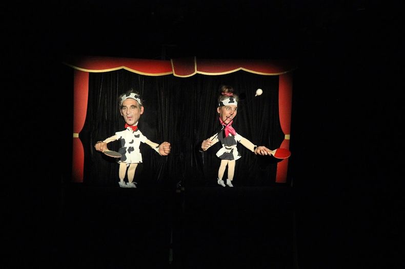Zia e Nipote, la dupla de Pilar que gan&oacute; en la Fiesta Regional de Teatro Independiente.