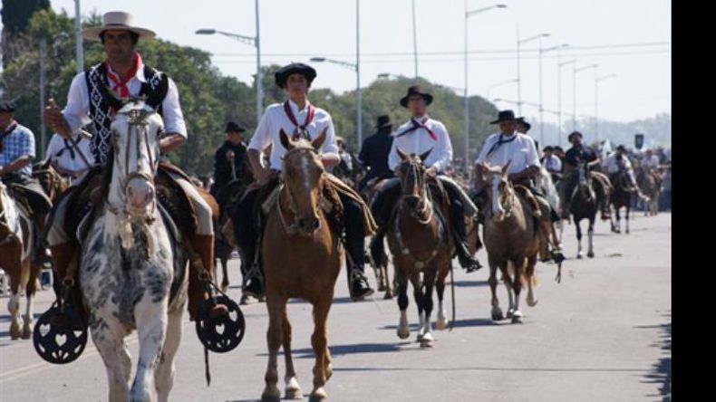 PEREGRINACIÓN. Proteccionistas reclaman medidas para ciudar a los caballos..